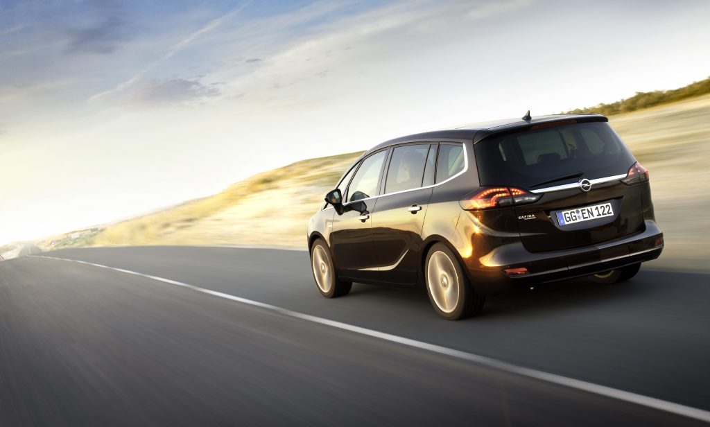 The Opel Zafira Tourer. The Opel Zafira Tourer.